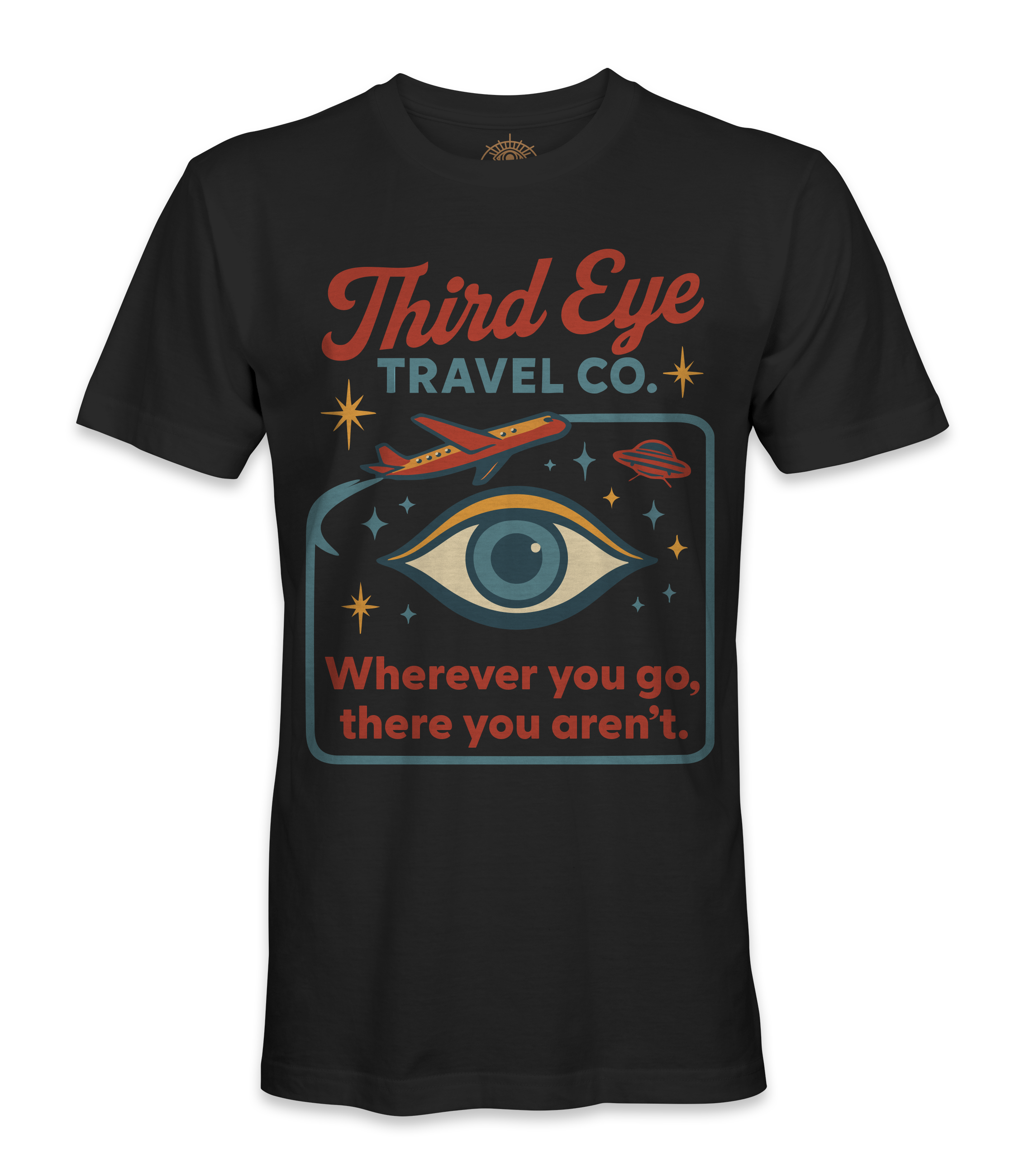 Third Eye Travel Co. - Size: Unisex Color: Black